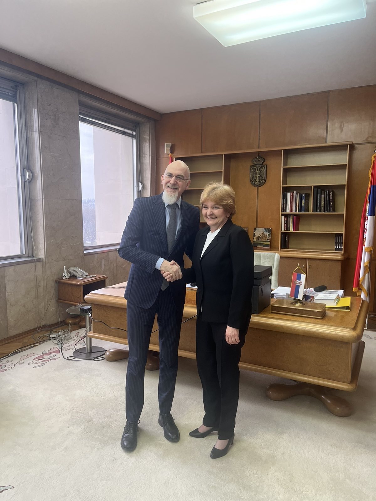 Minister Grujičić held a meeting with the Italian ambassador