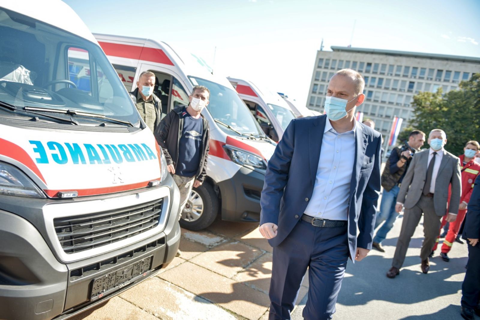 Нова санитетска возила за здравствене установе по Србији