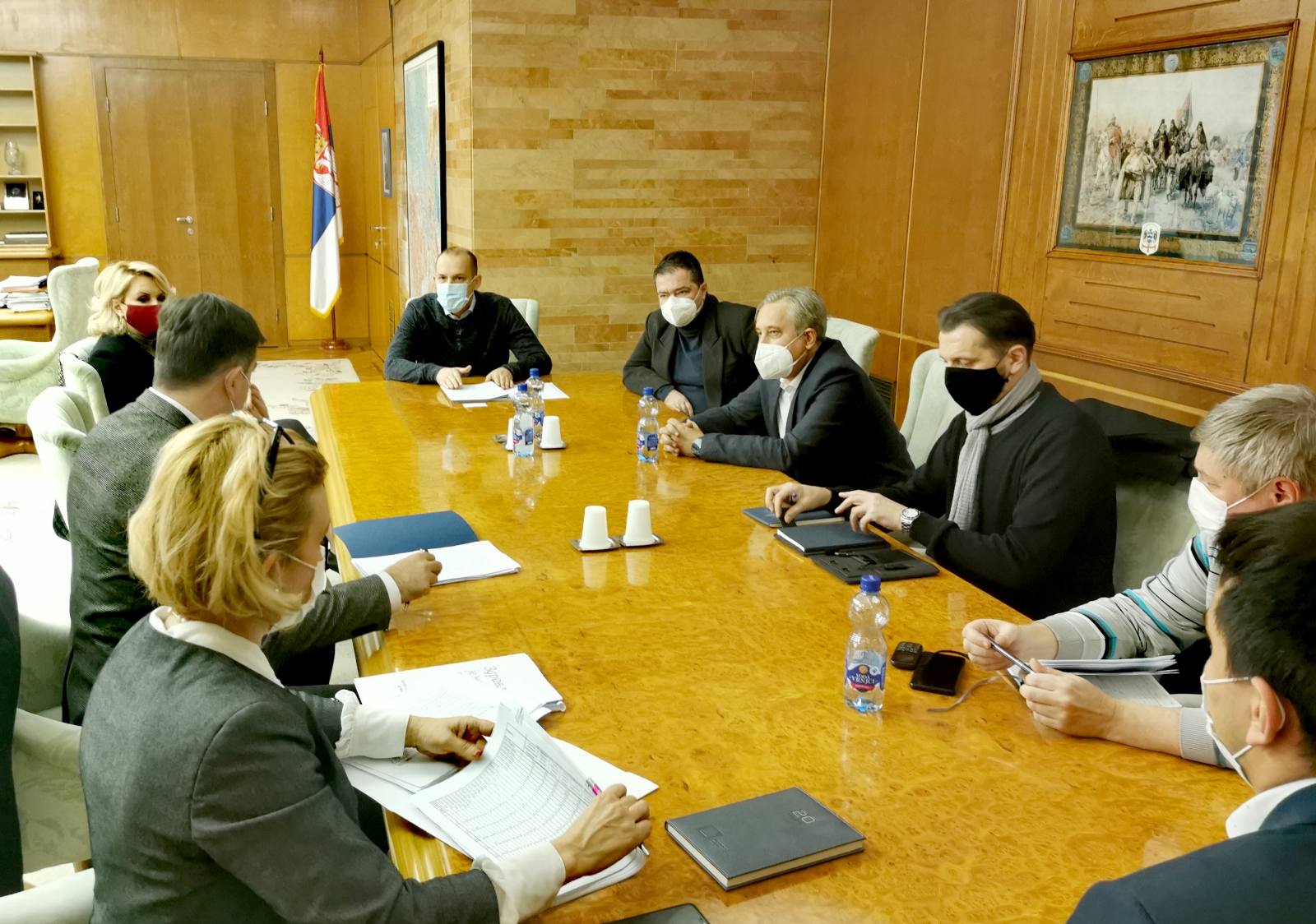Састанак министра са Националним координационим тимом за имунизацију