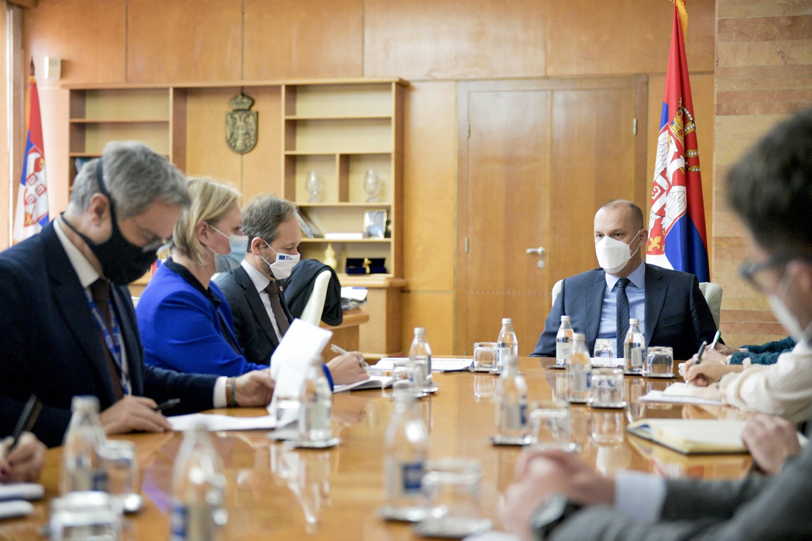 Министар Лончар са новим шефом Канцеларије  Светске здравствене организације у Србији
