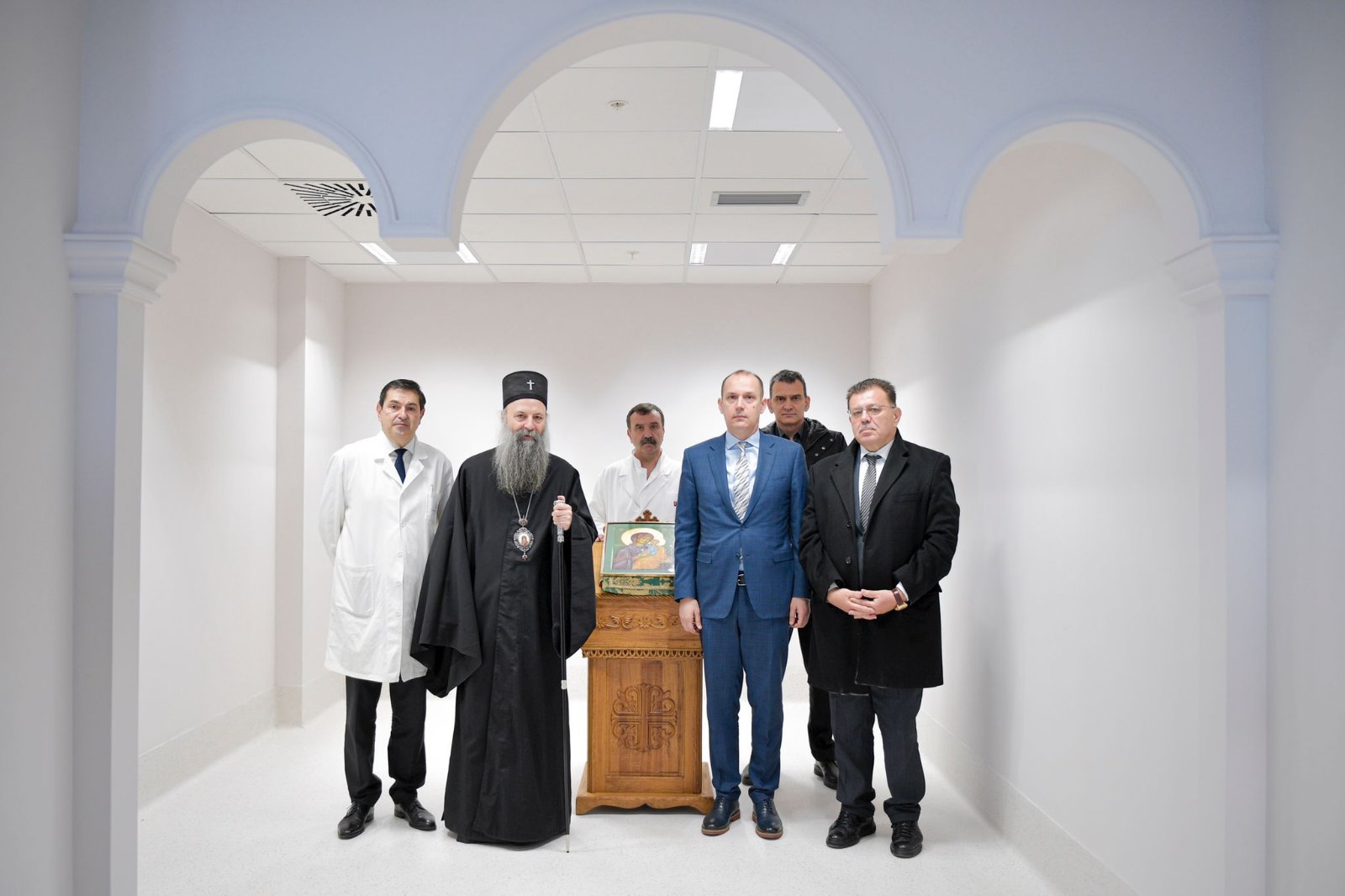 Патријарх Порфирије освештао нову зграду Клиничког центра Србије